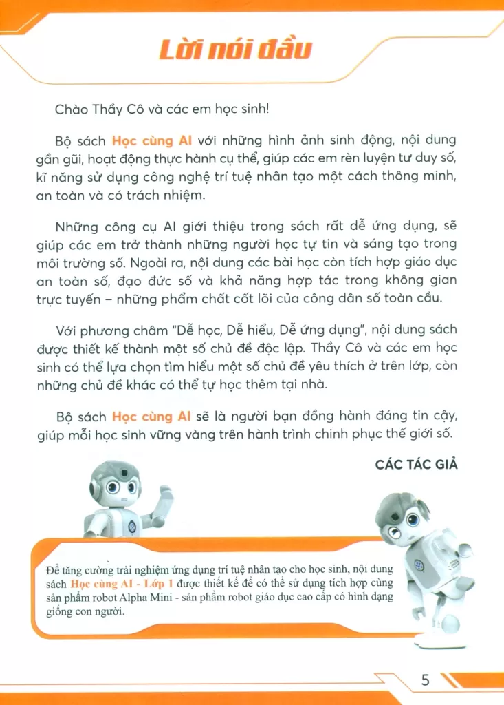 HỌC CÙNG AI LỚP 1